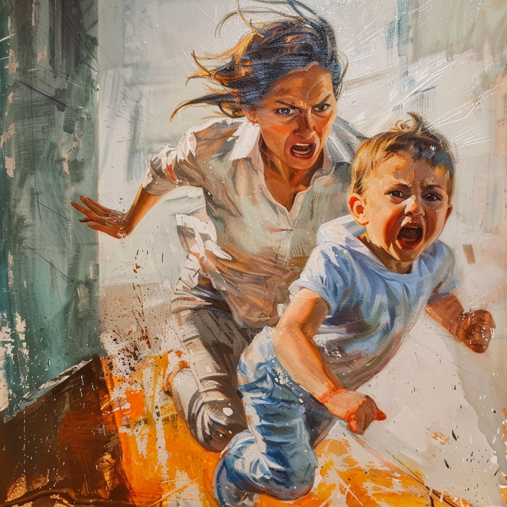 _a_tired_mother_chasing_after_an_over_active_toddler